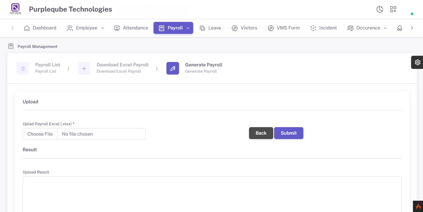 Generate Payroll